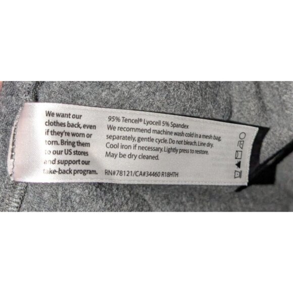 Eileen Fisher Womens Charcoal Gray Open Front Cardigan Pockets XL Relaxed Fit Li - Picture 9 of 11